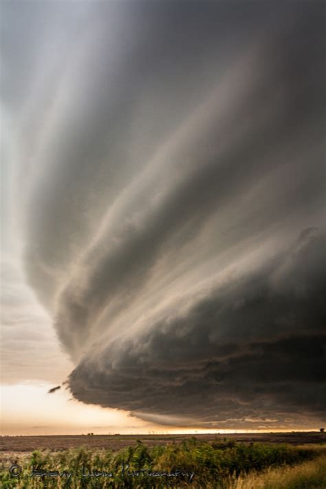 Scary And Amazing Structure Of Supercell And Thunderstorm