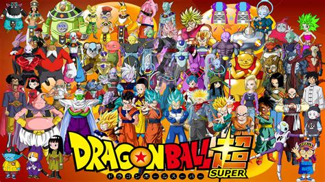 Dragon Ball Super All Characters By Thesaiyanrain6569 On Deviantart
