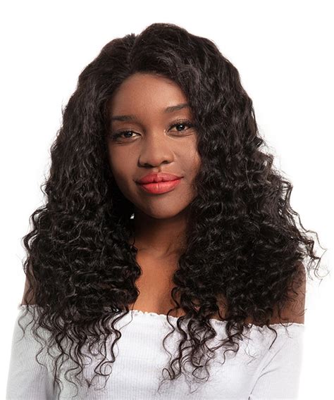 Lace Front Wigs Deep Wave Pre Plucked Natural Hairline 150 Density