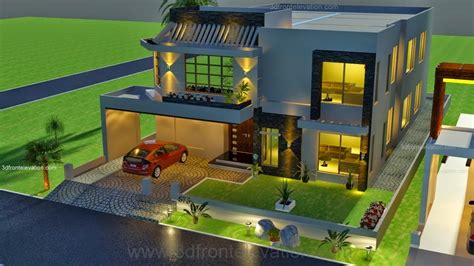 Draw accurate 2d plans within minutes and decorate these with over 150,000+ items to choose from. 3D Front Elevation.com: 1 Kanal House Drawing,Floor Plans ...