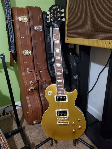 Ngd Slash Victoria Les Paul Standard Goldtop Repiphone