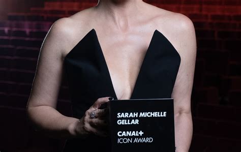 Masterclass Sarah Michelle Gellar Canal Icon Award