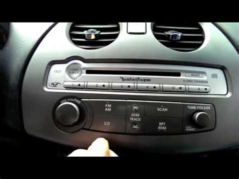 See more ideas about radio, diagram, car stereo. 2007 Mitsubishi Eclipse Auxiliary Cable Installation - YouTube