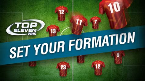 How To Set Your Formation Top Eleven Tutorial Youtube