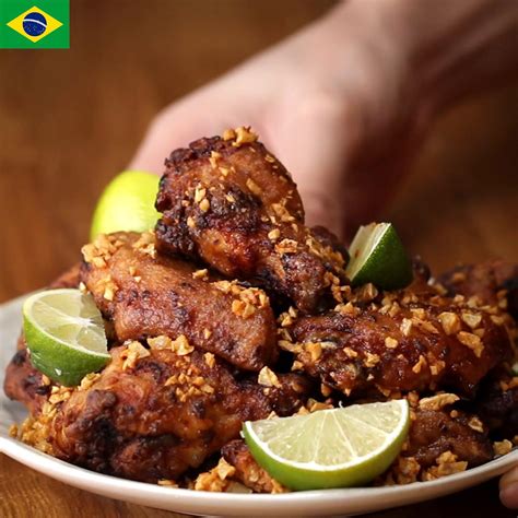 Please do not spam, keep the board neat and you are welcome to invite your friends. Brazilian Chicken Wings (Frango À Passarinho) Recipe by Tasty