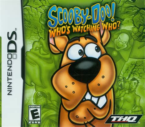 scooby doo who s watching who 2006 nintendo ds box cover art mobygames