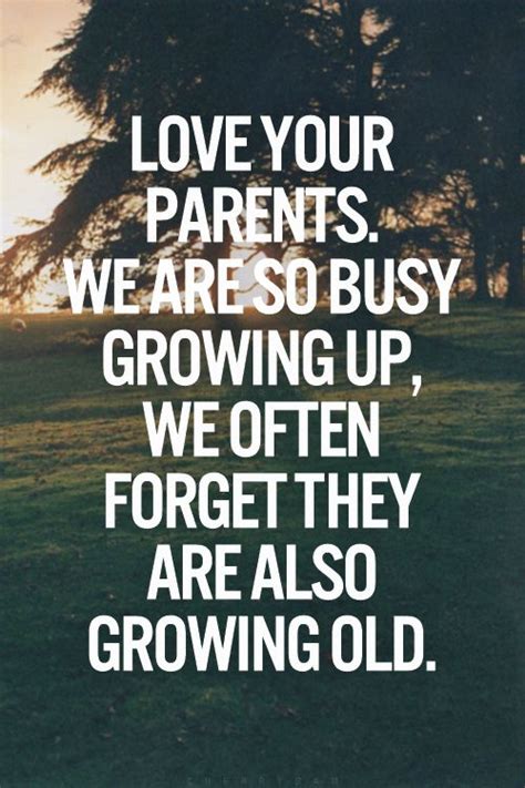 Cherish Your Parents Quotes Quotesgram