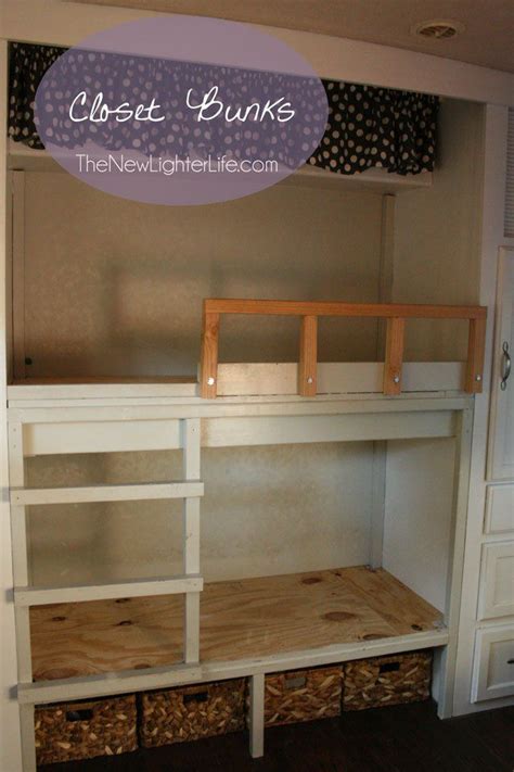 Rv Bunk Remodel ~ Turning A Class A Master Bedroom In A Bunkroom