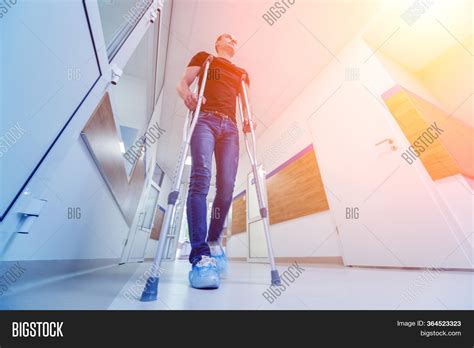 Injured Man Trying Image And Photo Free Trial Bigstock