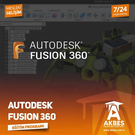 Autodesk Fusion 360 Eğitim Programı Akbes Akademik Bilgi Ve Eğitim