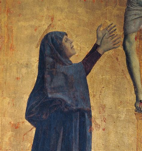 Piero Della Francesca Polittico Della Misericordia Il Crocifissione