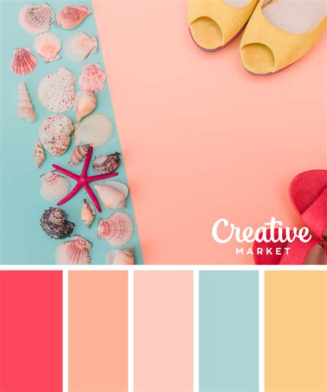 Pin By On Cores Canva Color Palette Bright Summer Color Palettes Hot
