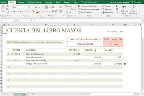 Plantilla En Excel Para Llevar La Contabilidad De Tu Negocio Vrogue