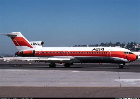 Boeing 727 214adv Psa Pacific Southwest Airlines Aviation Photo