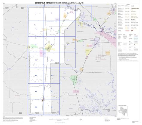 2010 Census County Block Map Jim Wells County Index The Portal To