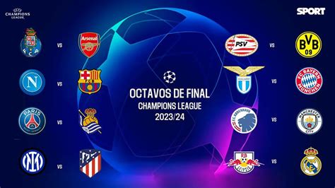 Confirmados Los Cruces De Octavos De Final De La Champions League Hay Duelo Argentino
