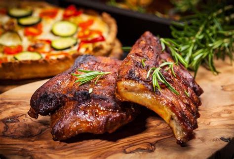 Travers de porc à la sauce barbecue
