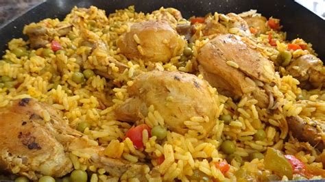 Arroz Amarillo Con Pollo Cubano Receta Fácil Y Rápida Youtube