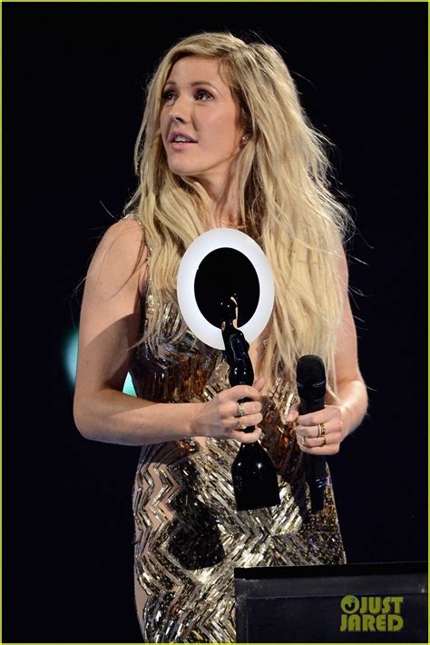 Full Sized Photo Of Ellie Goulding Strips Down For Brit Awards
