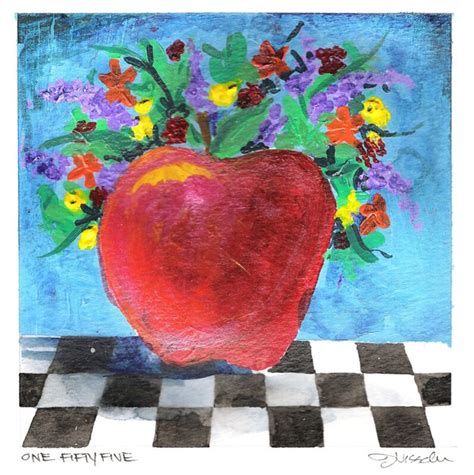 Day One Hundred Fifty Five Created For The Art Apple A Day Flickr