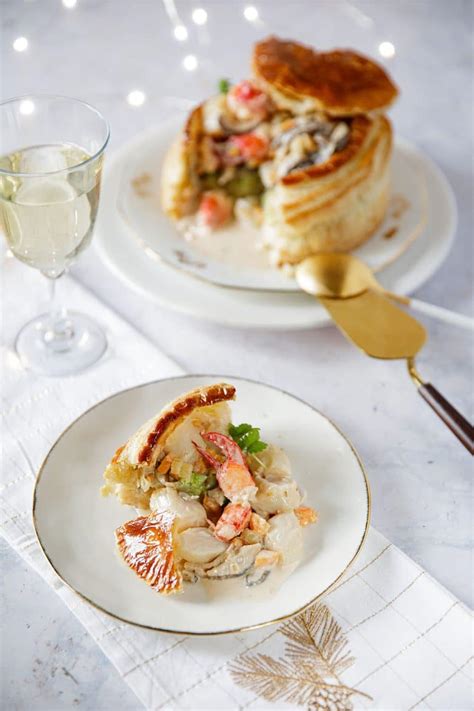 Vol - au - vent aux fruits de mer