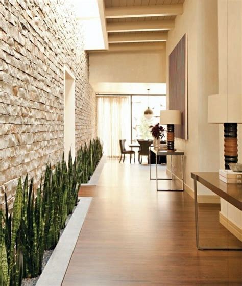 Receive The Natural Home Natural Stone Wall In The