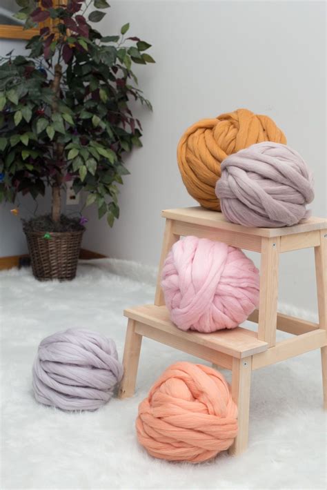 Super Chunky Merino Wool For Your Next Chunky Knitting Project Arm