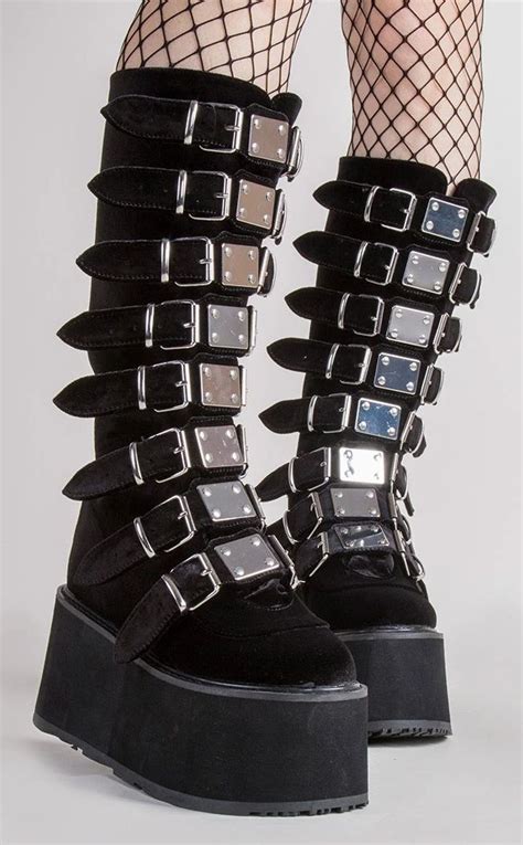 Platform Shoes Goth Shoes Gothic Shoes Grunge Shoes