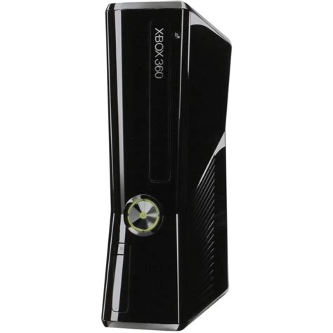 Microsoft Xbox 360 S Slim Glossy Black System Replacement Console Only 885370127119 Ebay