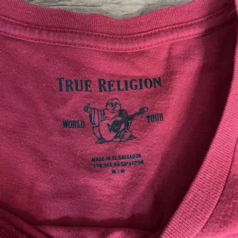 True Religion Tshirt ️‍ Mens Size M A Few Small Depop