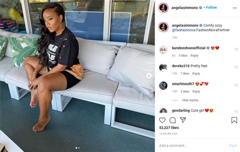 Angela Simmons Fans Go Crazy Over Her Sexy Feet Pic