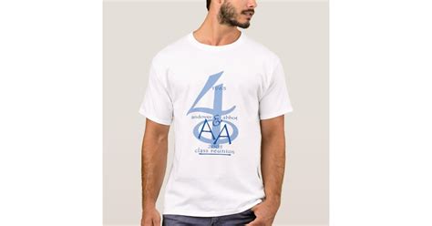 40th Class Reunion T Shirt Zazzle
