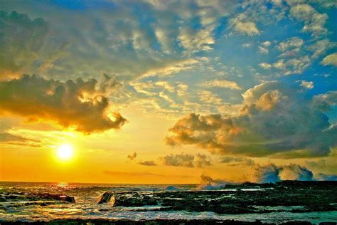 Big Island Sunset Photograph By Bob Kinnison
