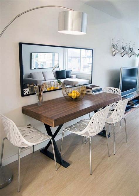 Square dining tables are also a good solution if you do not have a large group to seat most of the time. Best 15 Narrow Dining Tables for Small Spaces (Gallery ...