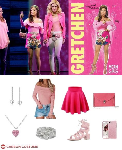 Mean Girls Gretchen Wieners Costume Pink Skirt Top My Xxx Hot Girl