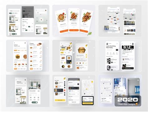 Clean App Design 2020 By Twinkle On Dribbble