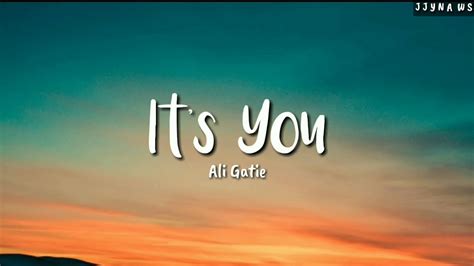 When you visit any website, it may store or retrieve information on your browser, mostly in the form of cookies. Ali Gatie-Its You Lyrics - YouTube