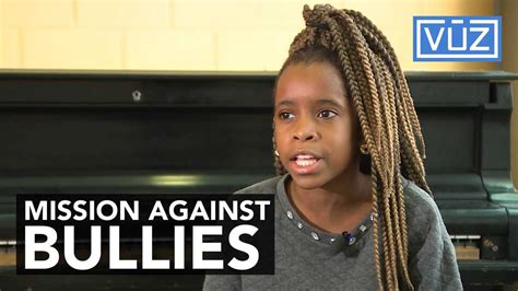 Amazing 12 Year Old Starts Group To Fight Bullying