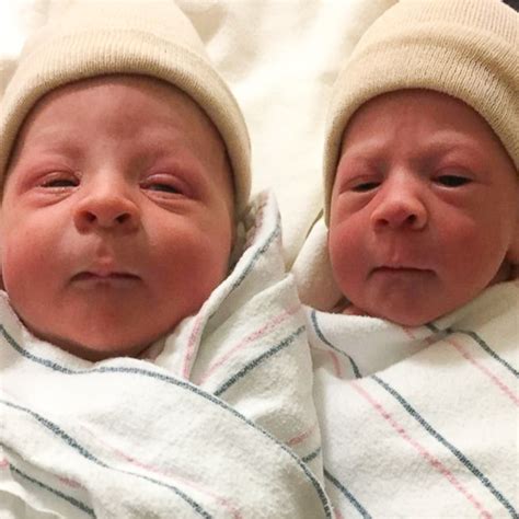 despite having different due dates and two different mothers identical twins were born two