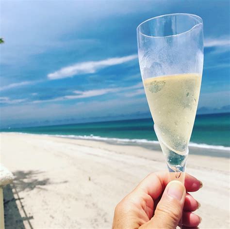 champagne sunshine and the sea beach day champagne flute champagne
