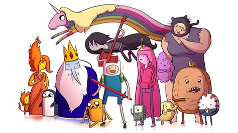 Adventure Time All Characters Poster