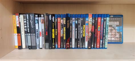 My Small Blu Ray Collection I Try To Only Buy Films I Really Enjoy