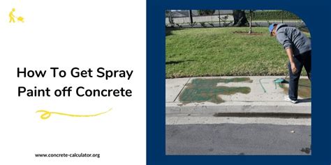 How To Get Spray Paint Off Concrete Proven Method