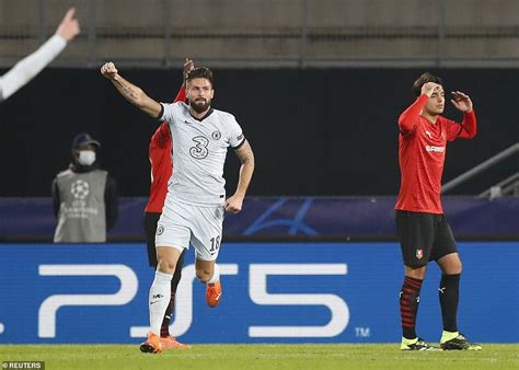 View the player profile of milan forward olivier giroud, including statistics and photos, on the official website of the premier league. Rennes 1-2 Chelsea - Olivier Giroud header books Champions ...