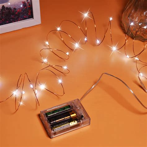 Fairy Lights Battery Operated 4 Packs Mini Battery Powered Copper Wire