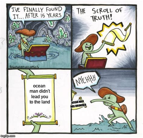 Ocean Man Meme