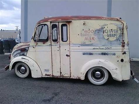 1951 Divco Milk Truck Vintage Trucks Rat Rod Trucks
