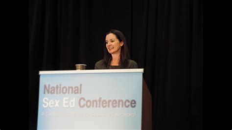 Debby Herbenick At The 2014 National Sex Ed Conference Youtube