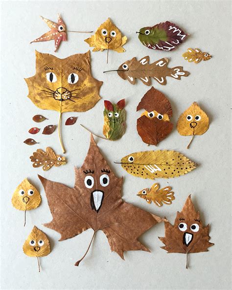 8 Of The Most Adorable Kids Crafts To Make With Fall Leaves