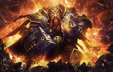 Wallpaper Wow World Of Warcraft Dwarf Hearthstone Heroes Of